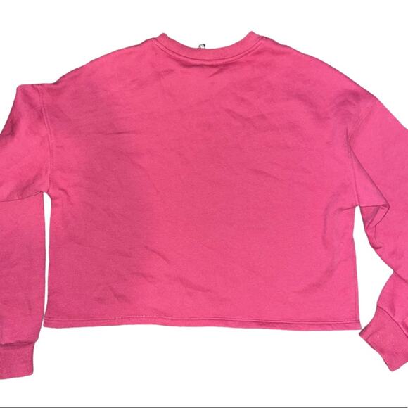 H&M Divided Pink Crewneck Sweater Size Xsmall - Picture 4 of 5